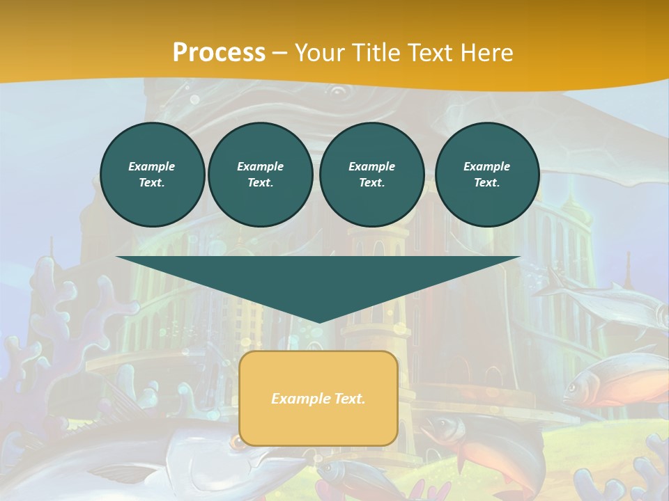 Crab Whale Manga PowerPoint Template