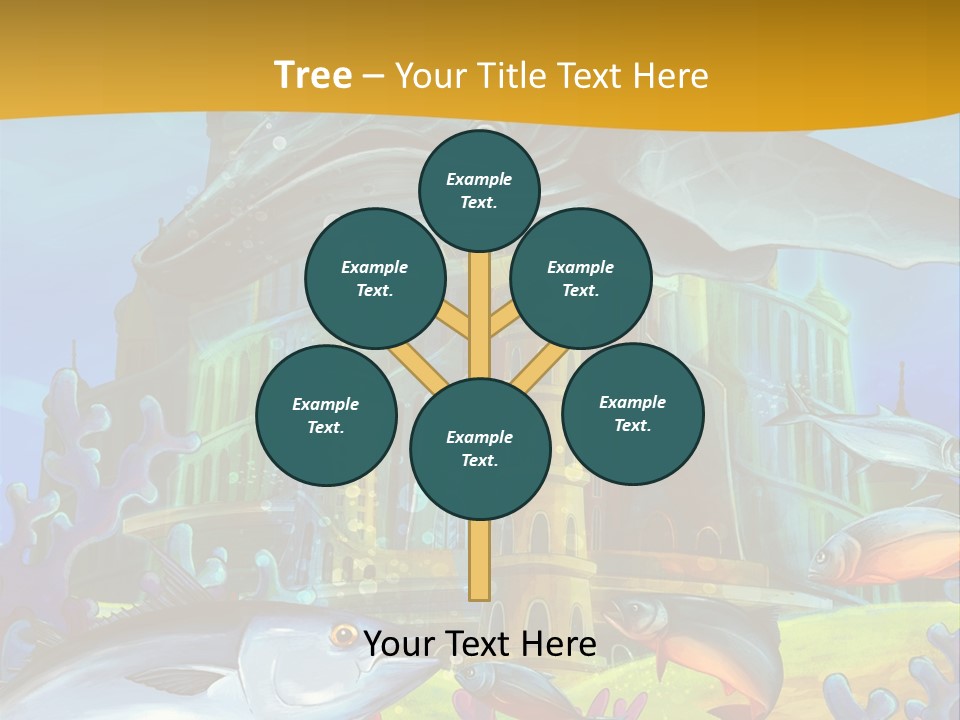 Crab Whale Manga PowerPoint Template