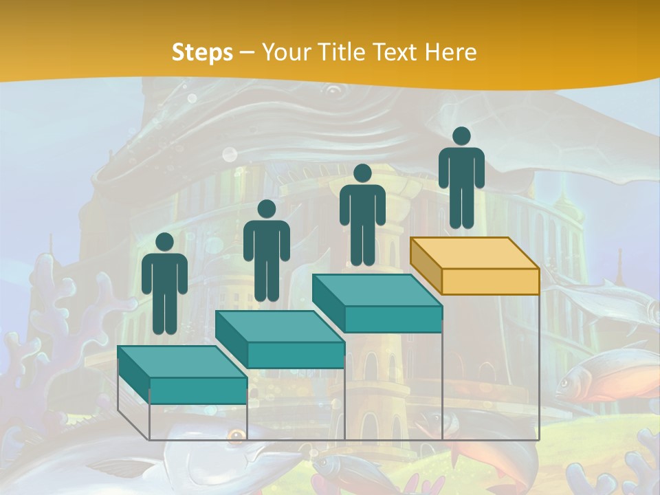 Crab Whale Manga PowerPoint Template