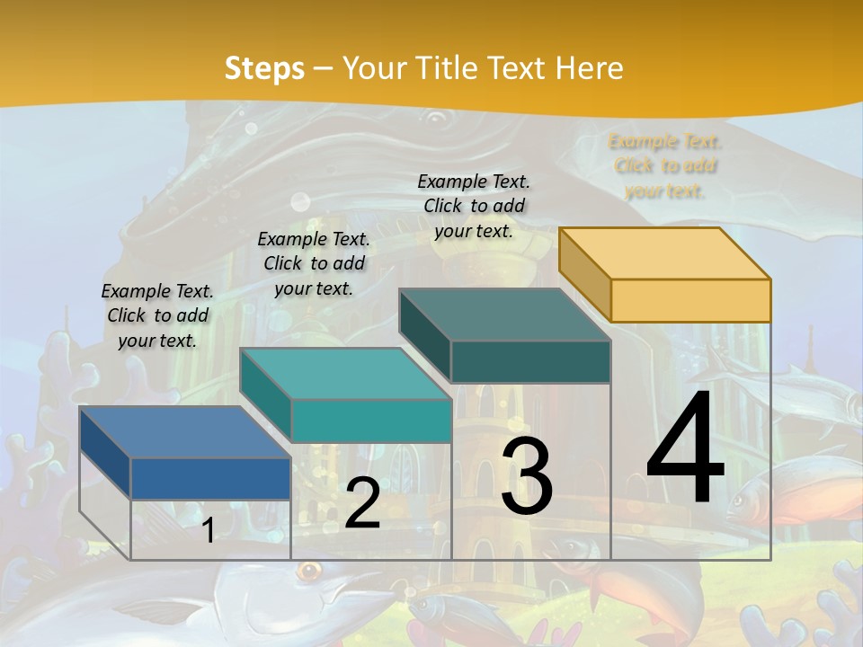 Crab Whale Manga PowerPoint Template