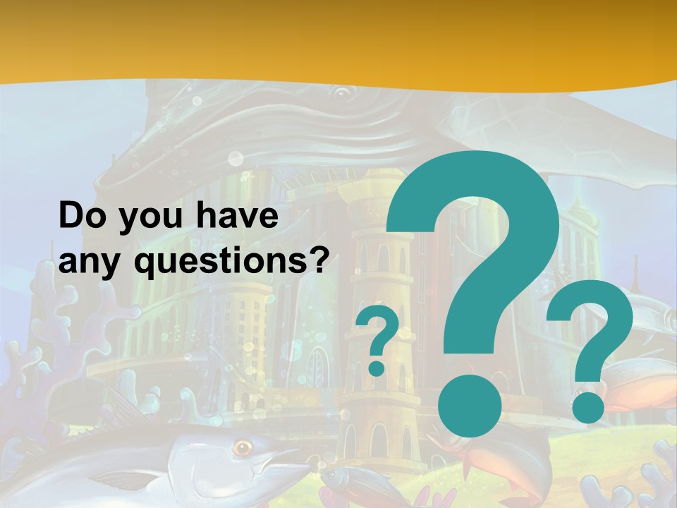 Crab Whale Manga PowerPoint Template