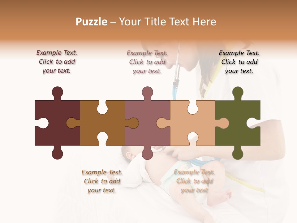 Woman Checkup People PowerPoint Template