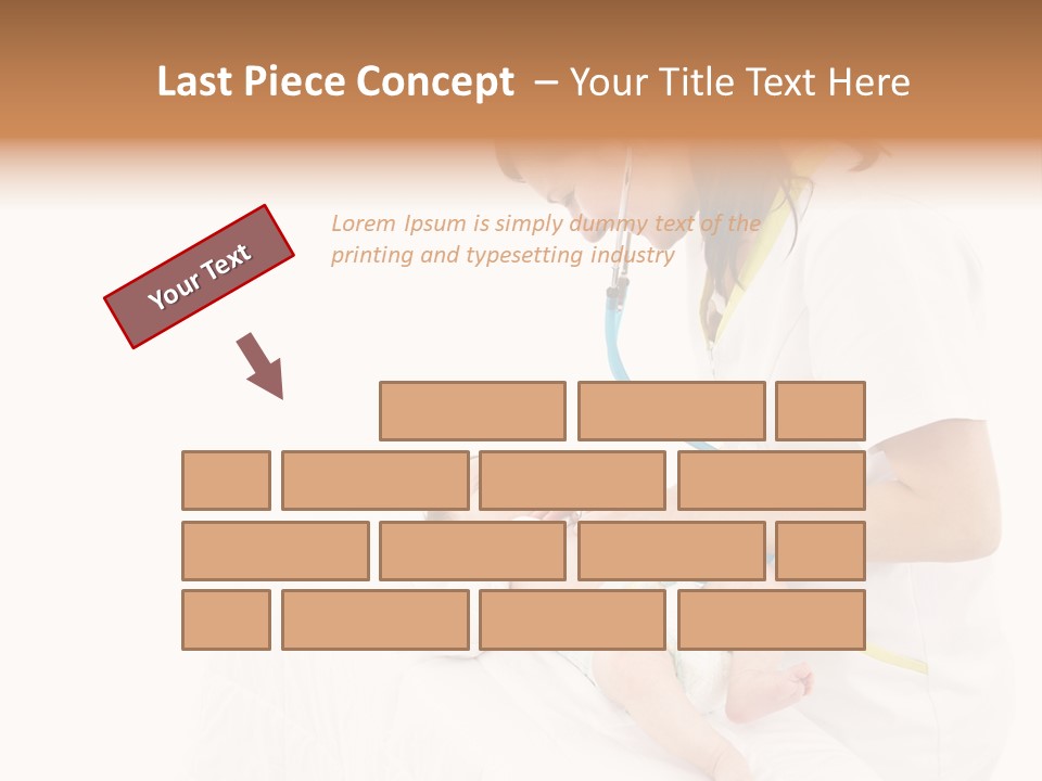 Woman Checkup People PowerPoint Template