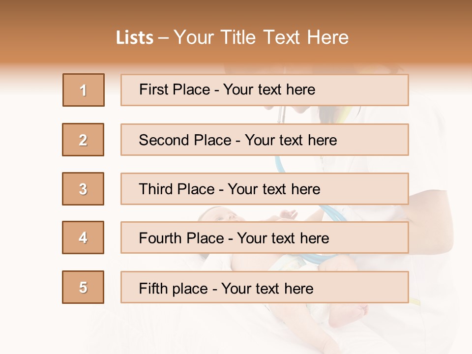 Woman Checkup People PowerPoint Template