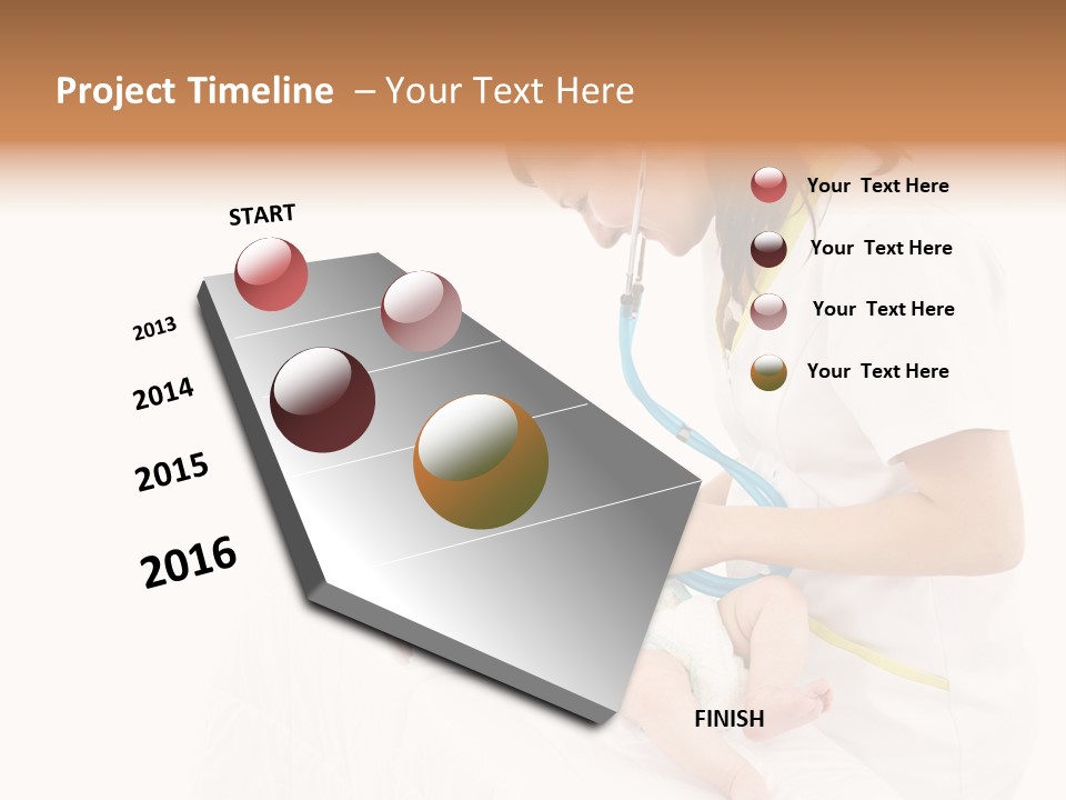 Woman Checkup People PowerPoint Template