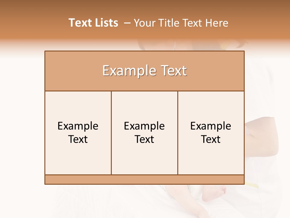 Woman Checkup People PowerPoint Template