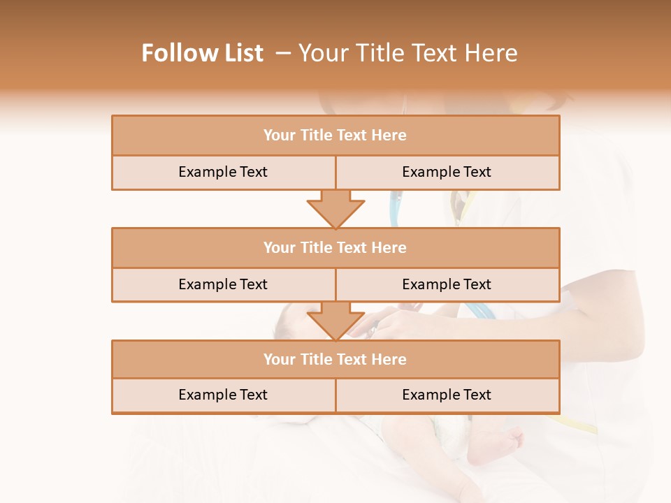 Woman Checkup People PowerPoint Template