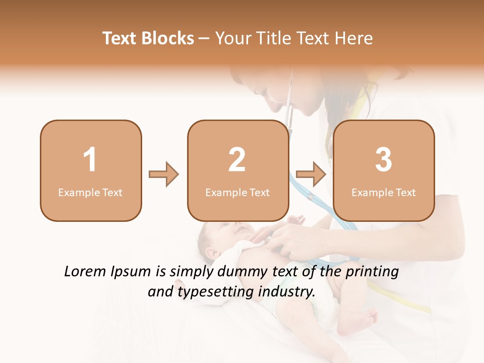 Woman Checkup People PowerPoint Template