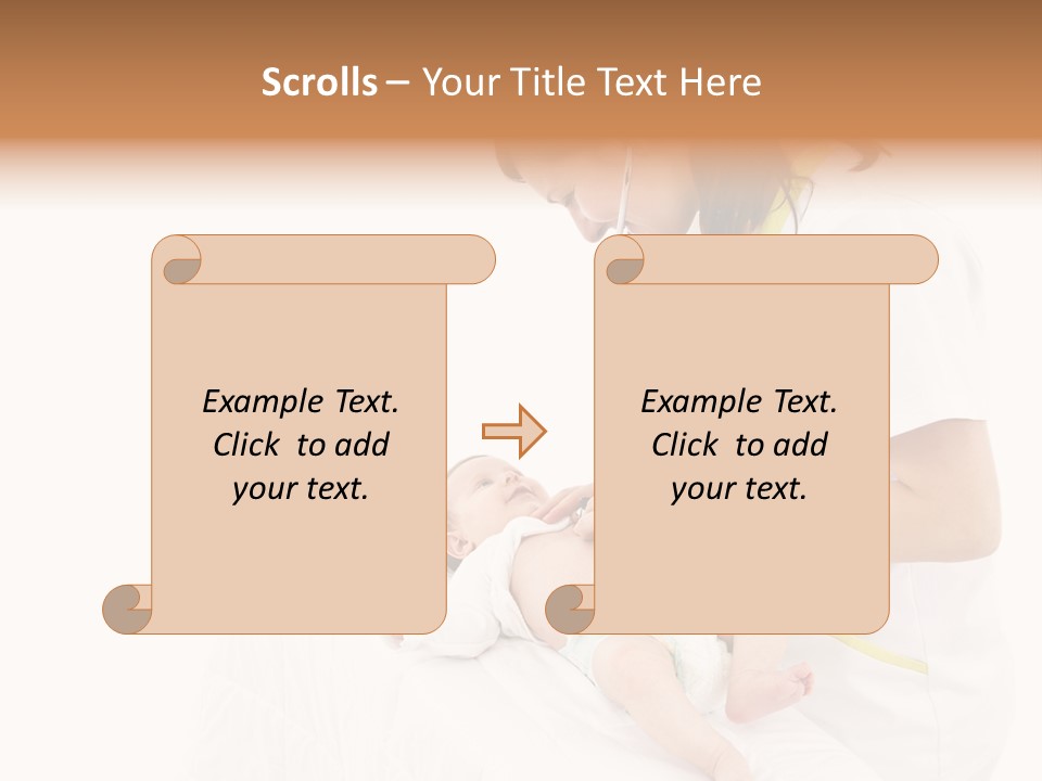 Woman Checkup People PowerPoint Template