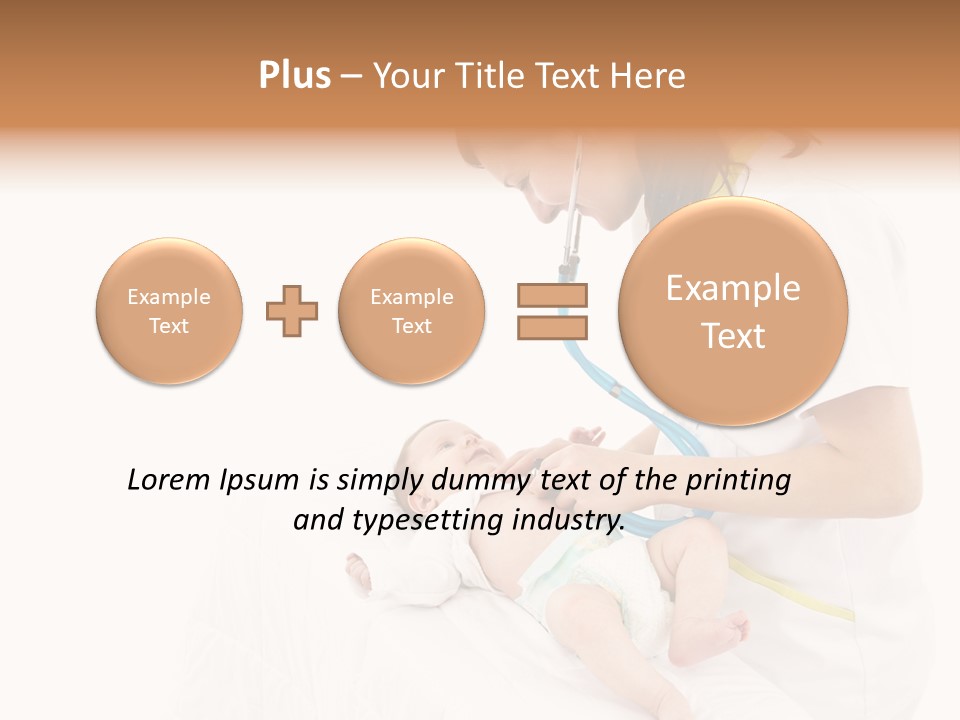 Woman Checkup People PowerPoint Template