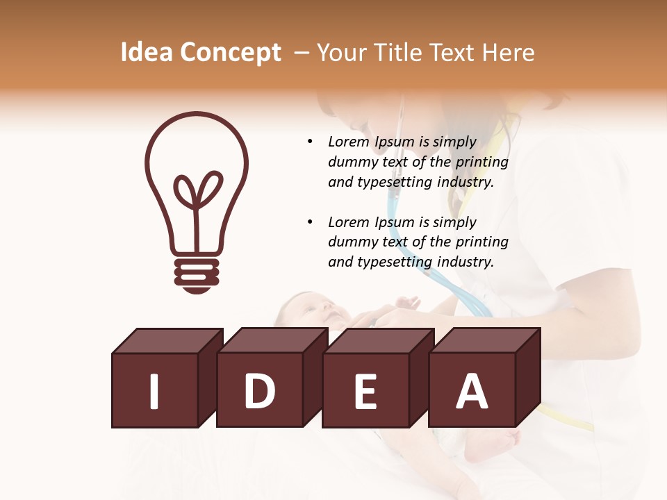 Woman Checkup People PowerPoint Template