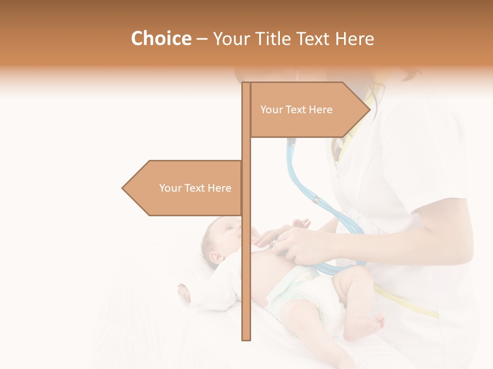Woman Checkup People PowerPoint Template