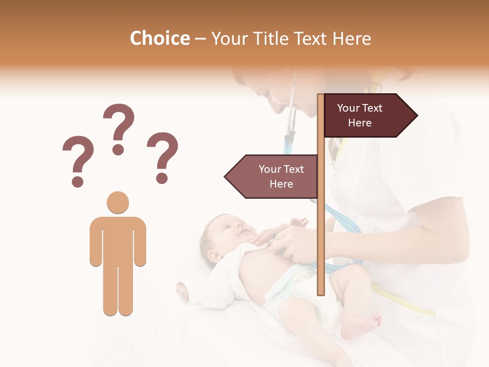 Woman Checkup People PowerPoint Template