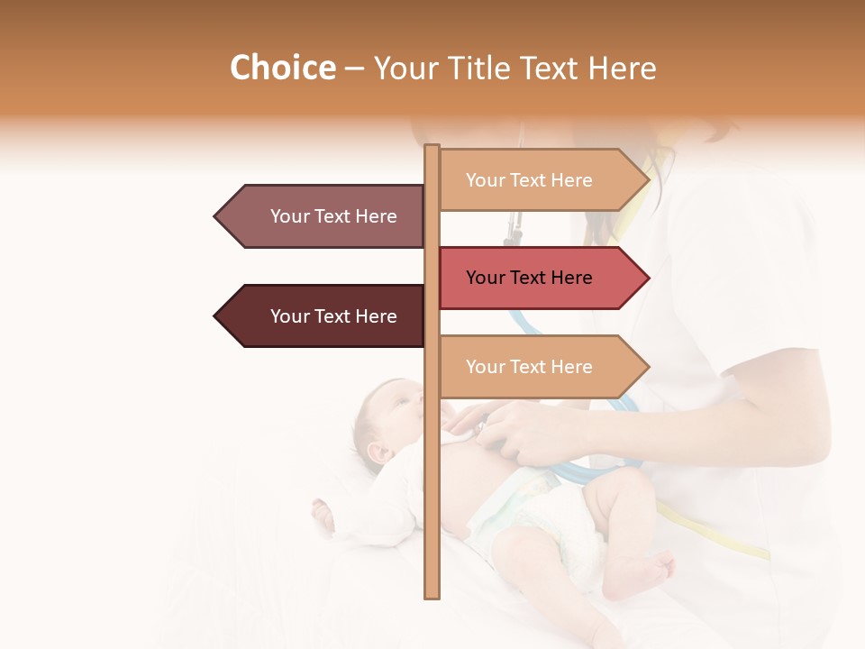 Woman Checkup People PowerPoint Template
