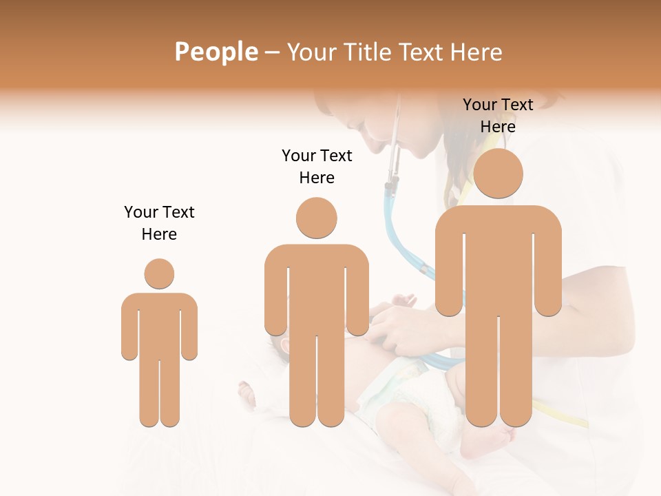 Woman Checkup People PowerPoint Template