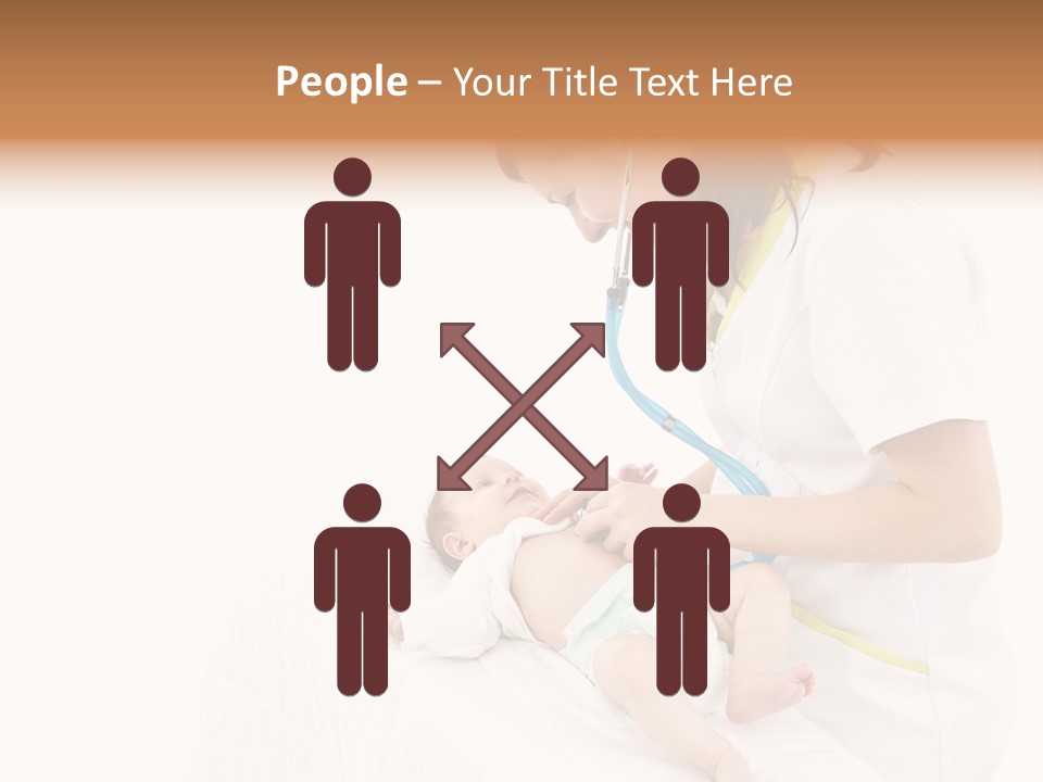 Woman Checkup People PowerPoint Template