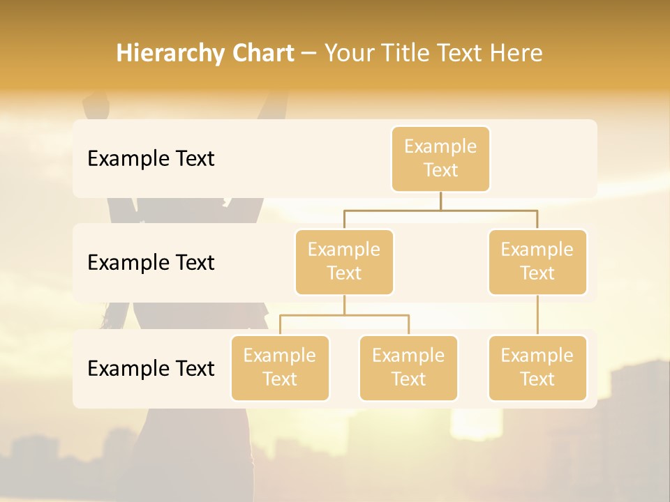 Backlit Vitality Workout PowerPoint Template