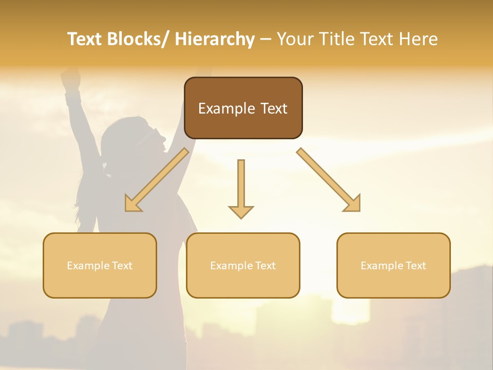 Backlit Vitality Workout PowerPoint Template
