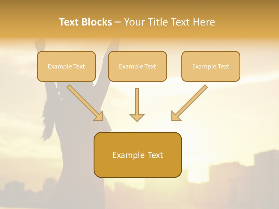 Backlit Vitality Workout PowerPoint Template