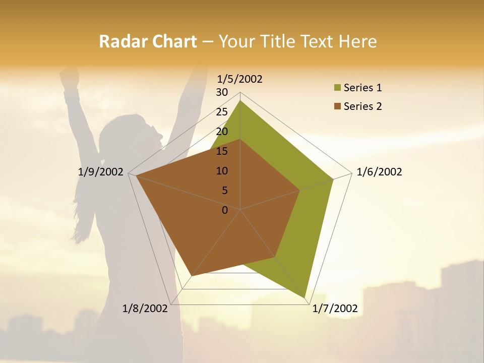 Backlit Vitality Workout PowerPoint Template