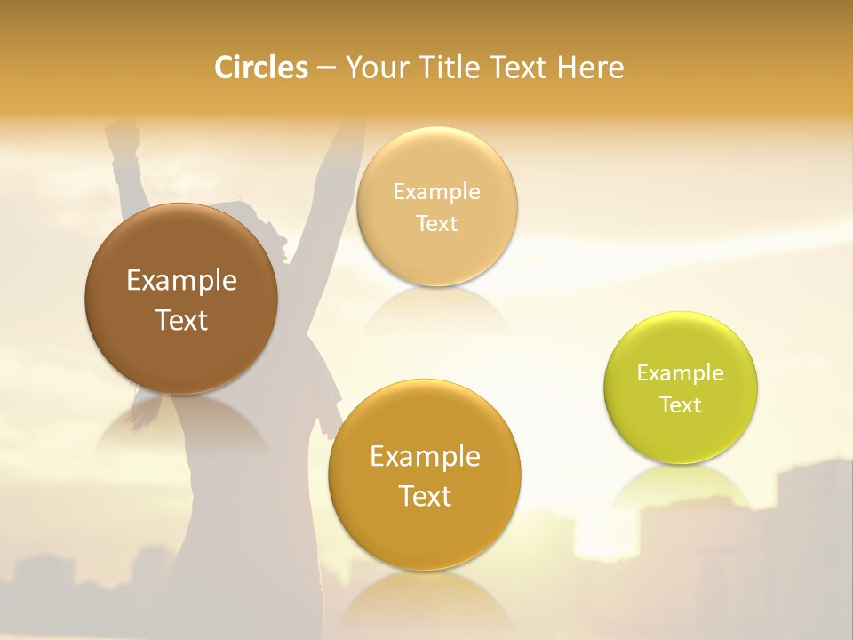 Backlit Vitality Workout PowerPoint Template