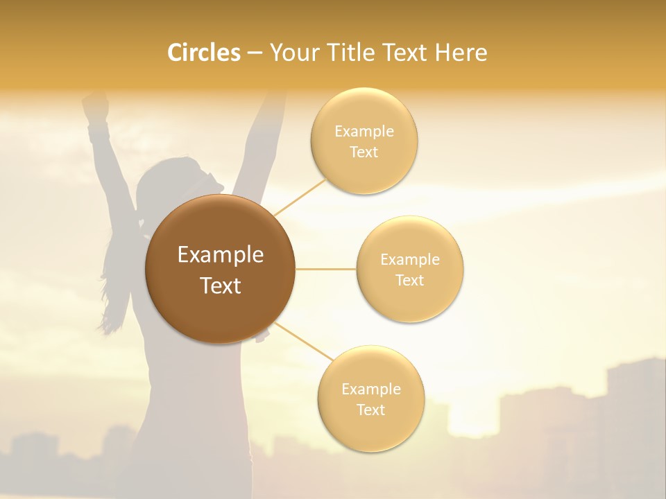 Backlit Vitality Workout PowerPoint Template