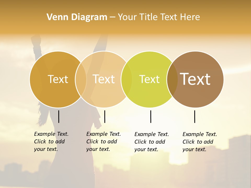 Backlit Vitality Workout PowerPoint Template