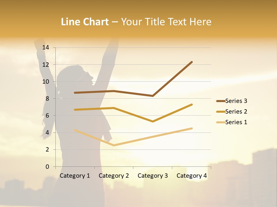 Backlit Vitality Workout PowerPoint Template