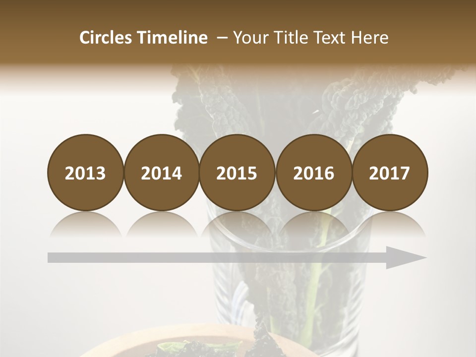 Vitamin Organic Cavolo Nero PowerPoint Template