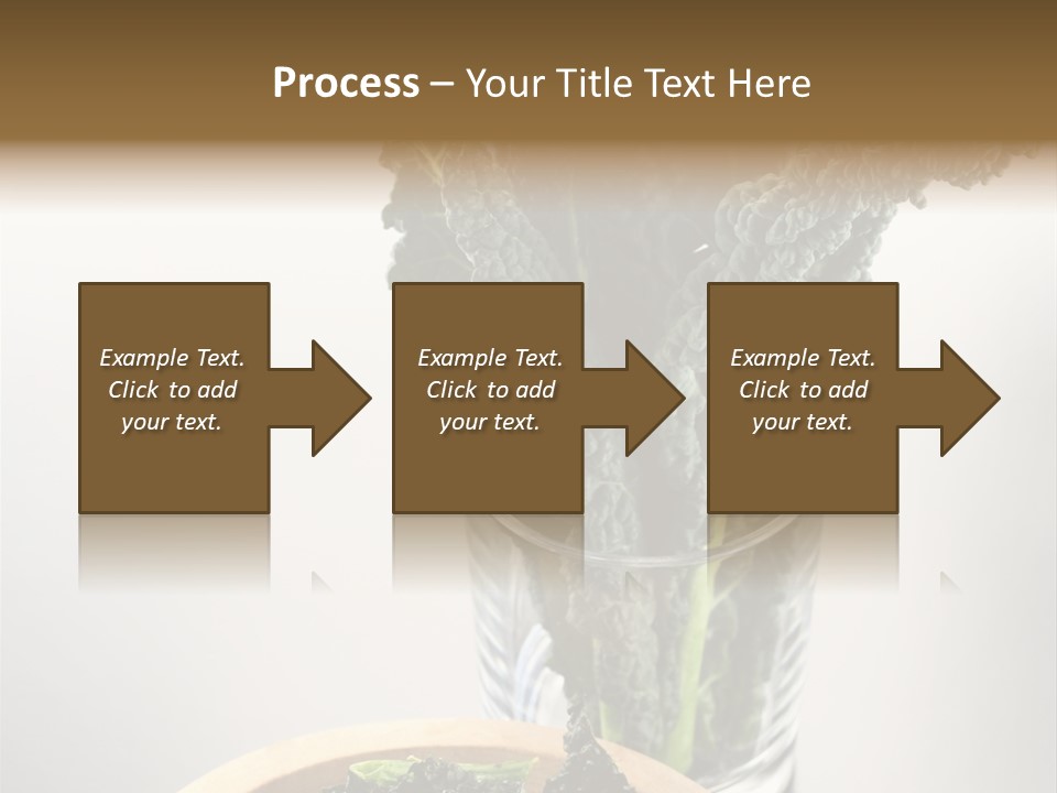 Vitamin Organic Cavolo Nero PowerPoint Template
