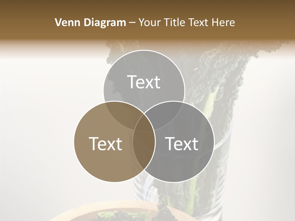 Vitamin Organic Cavolo Nero PowerPoint Template