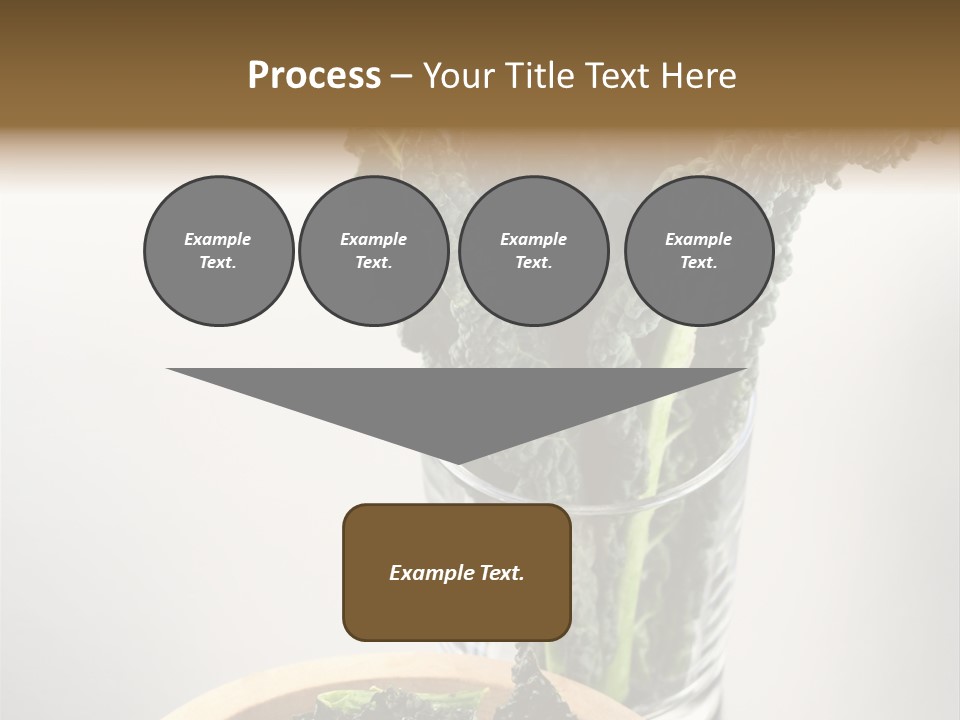 Vitamin Organic Cavolo Nero PowerPoint Template