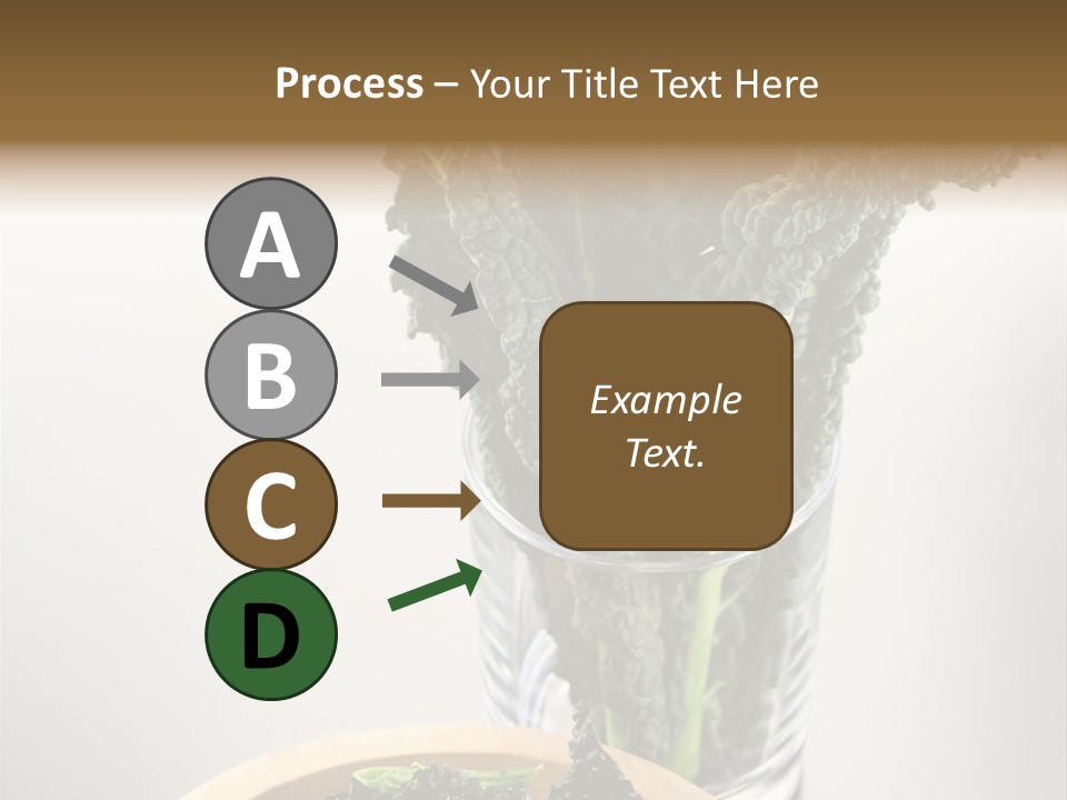 Vitamin Organic Cavolo Nero PowerPoint Template