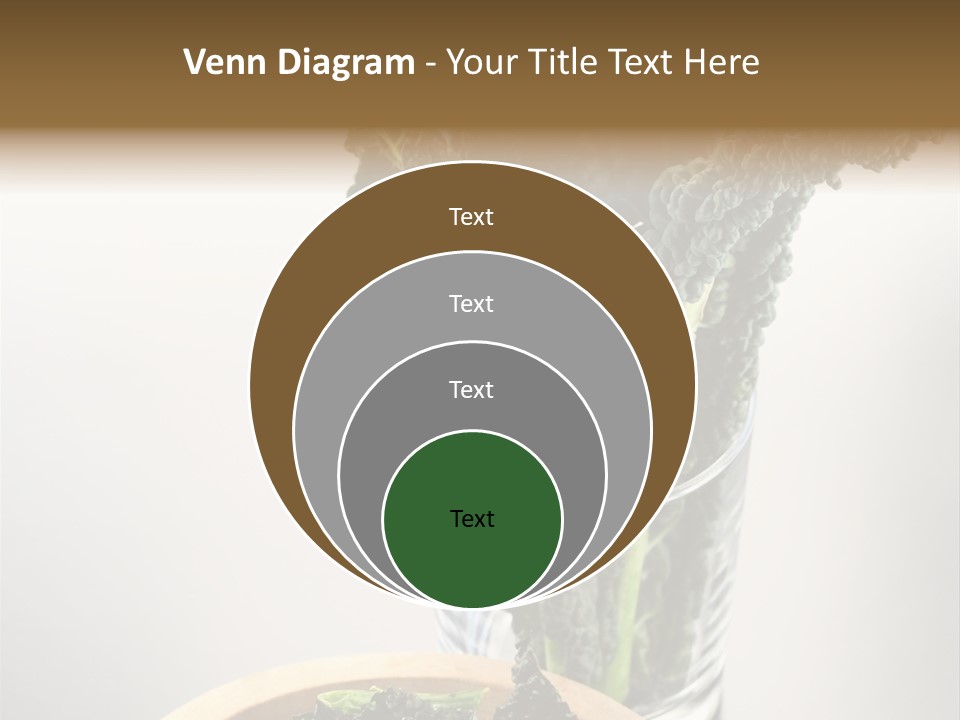 Vitamin Organic Cavolo Nero PowerPoint Template