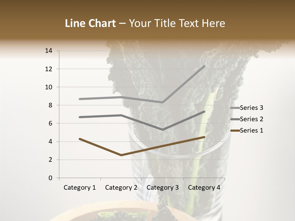 Vitamin Organic Cavolo Nero PowerPoint Template