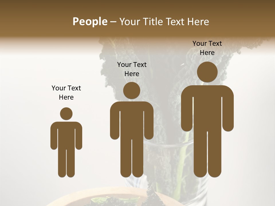 Vitamin Organic Cavolo Nero PowerPoint Template