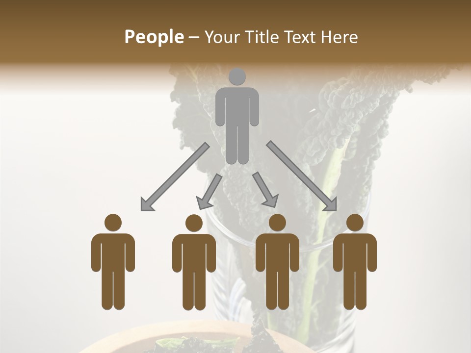 Vitamin Organic Cavolo Nero PowerPoint Template