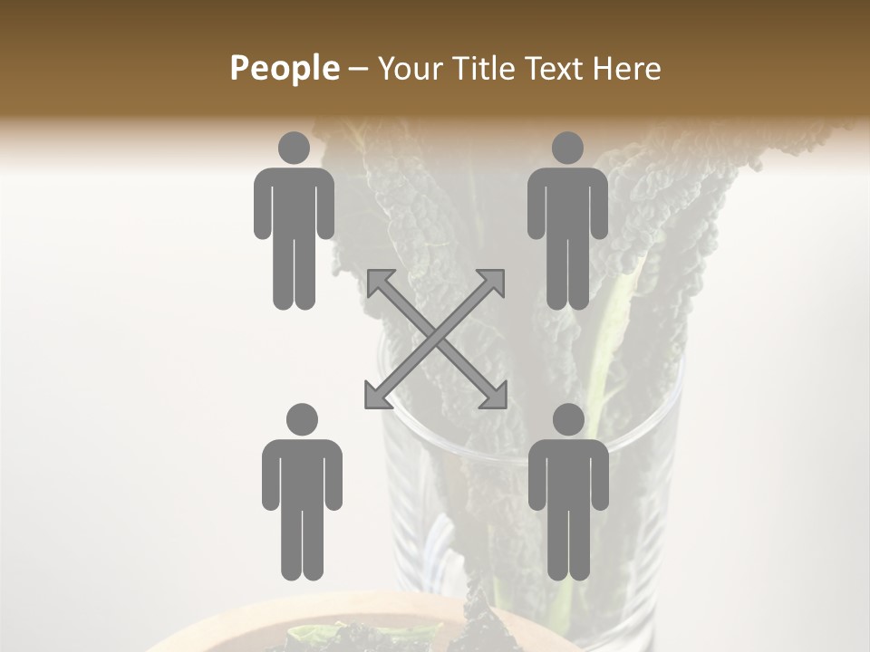 Vitamin Organic Cavolo Nero PowerPoint Template