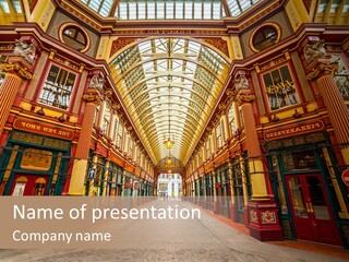 Midtown Carnaby Square PowerPoint Template