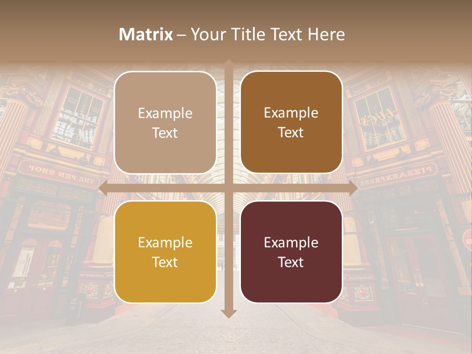 Midtown Carnaby Square PowerPoint Template