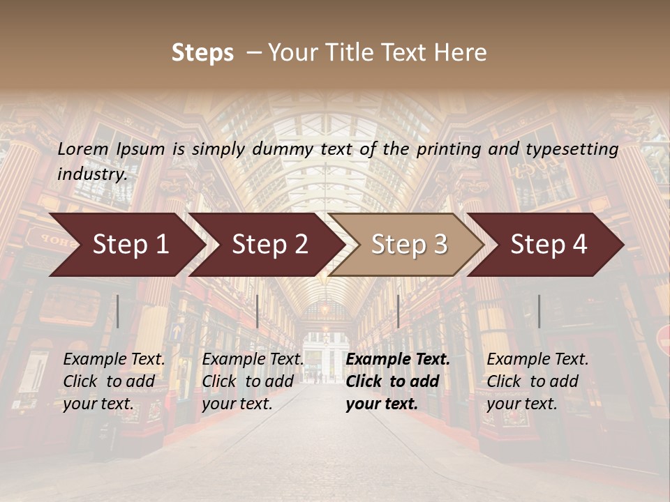 Midtown Carnaby Square PowerPoint Template