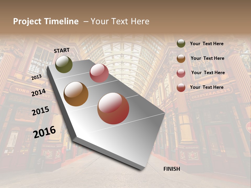 Midtown Carnaby Square PowerPoint Template