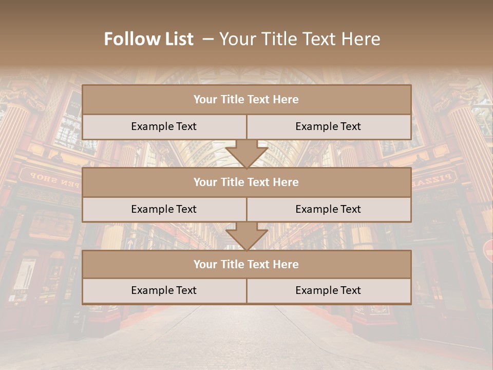 Midtown Carnaby Square PowerPoint Template