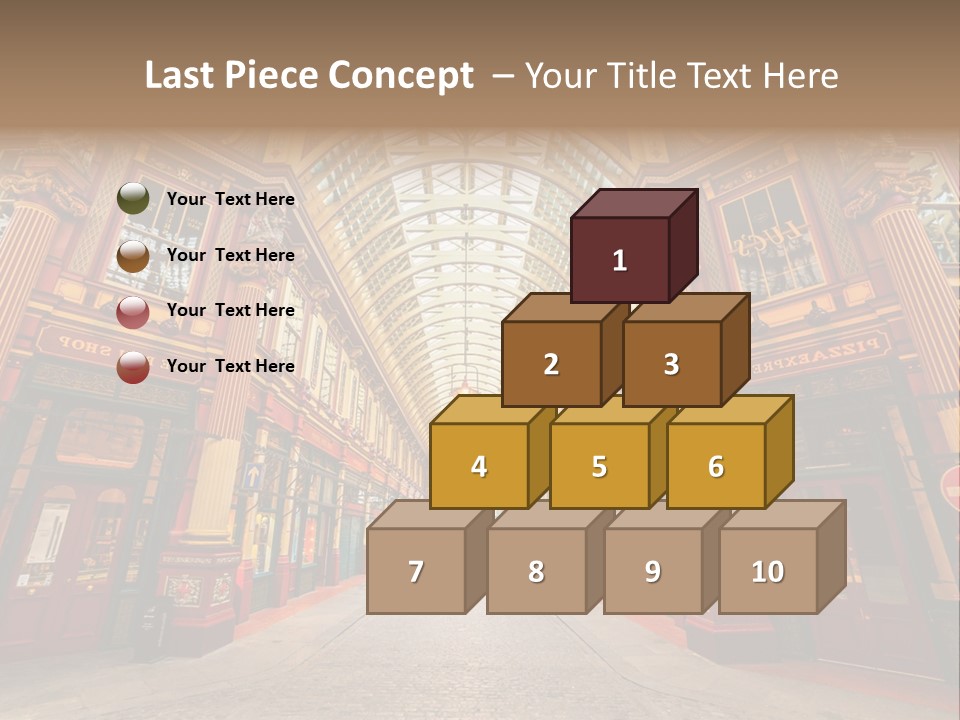 Midtown Carnaby Square PowerPoint Template