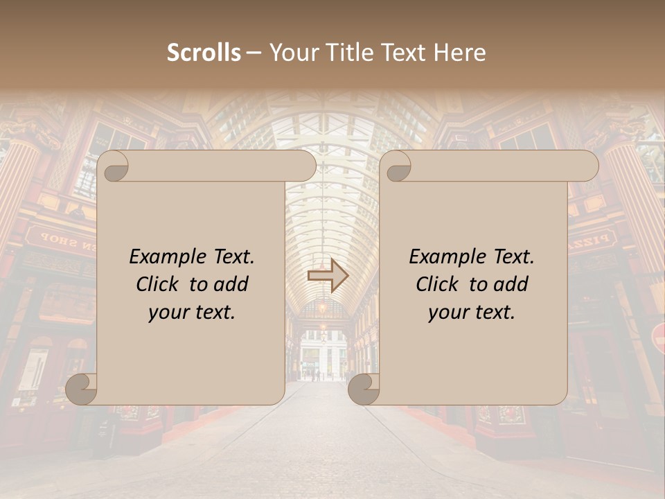 Midtown Carnaby Square PowerPoint Template