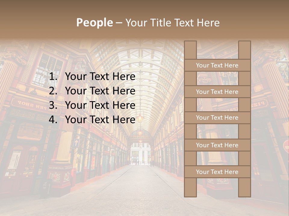 Midtown Carnaby Square PowerPoint Template
