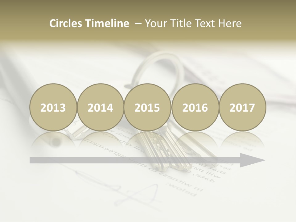 Successful White Pen PowerPoint Template