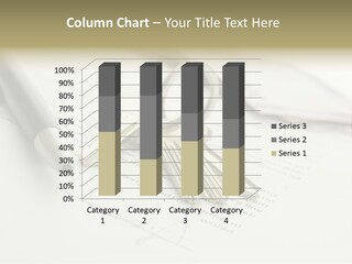 Successful White Pen PowerPoint Template