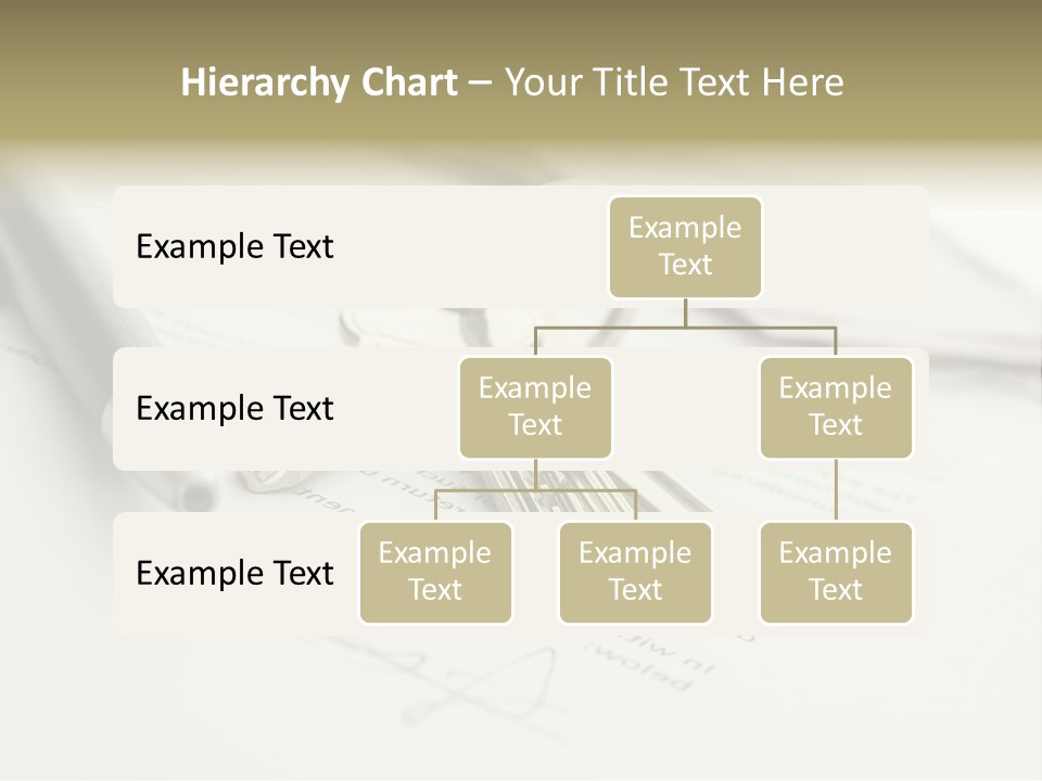 Successful White Pen PowerPoint Template