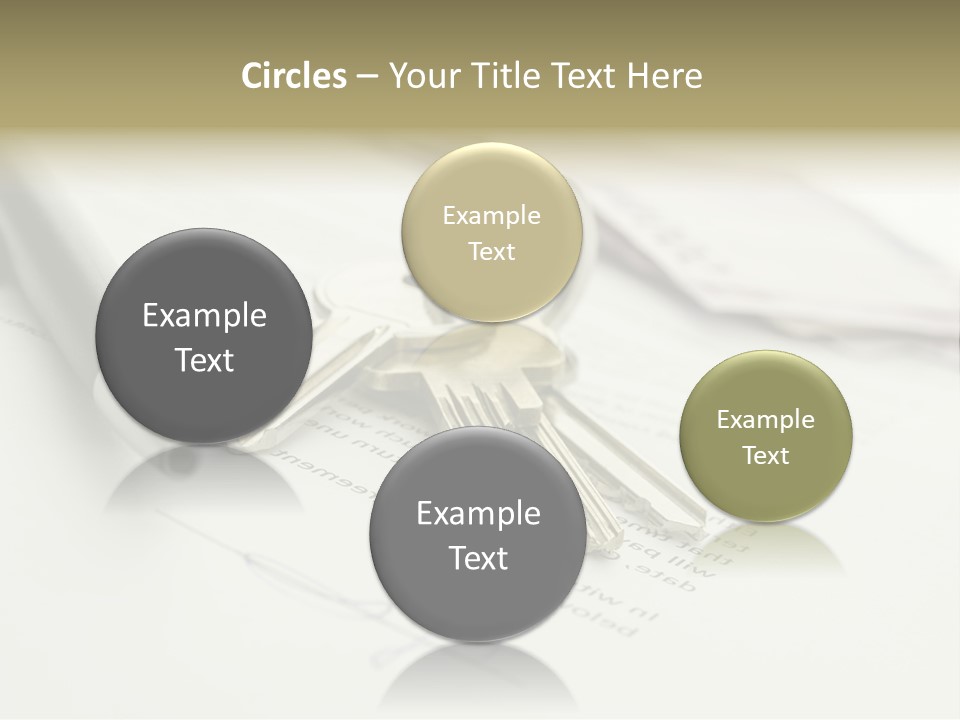 Successful White Pen PowerPoint Template